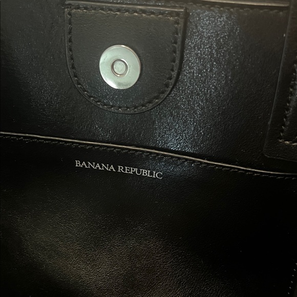 #0961+ Ashbury Woven Strip Black & White Chevron Tote Bag - Picture 13 of 13